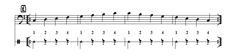 Metronom-Grundlagen 5 (Metronom auf 1)