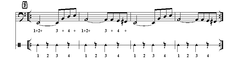 Metronom-Workout Easy-Level 1b (Halftime-Metronom)