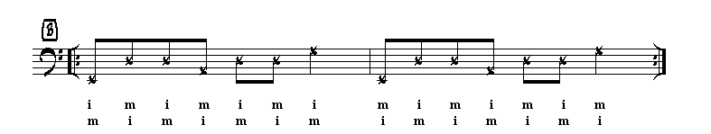 Wechselschlag-bung B 